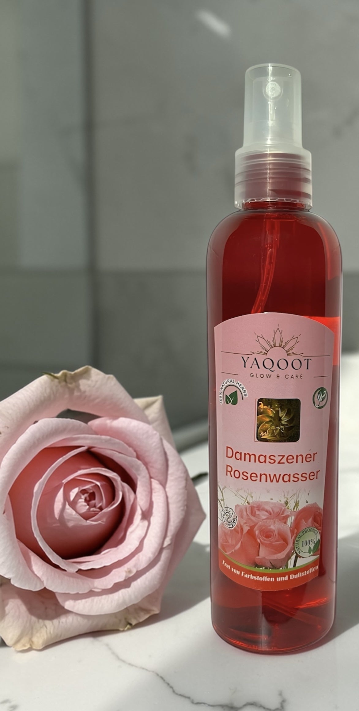 Damaszener Rosenwasser 250ML